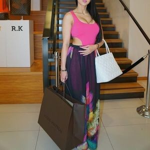 Bebe maxi dress